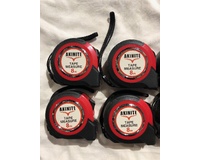 4 X Akinite Optimum 8 Metre Tape Measure With 25mm Wide Blade