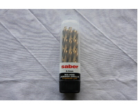 Saber 6.50mm TiN Coated M2-HSS Jobber Drill 10 Pack