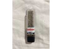 Saber 9/64" TiN Coated M2-HSS Jobber Drill 10 Pack