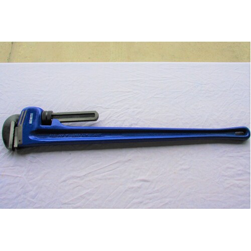 CLEARANCE Pipe Wrench 1200mm - 48" Drop Forged - Heavy Industrial Quality