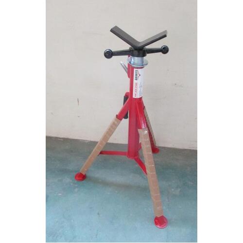 Pipe Jack Stand 1000KG Capacity With Standard V-Head 300mm Pipe Capacity