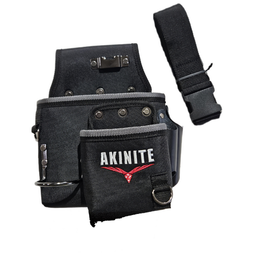 Akinite Optimum 2 Pocket Tool and Fixing Pouch With Adjustable Belt